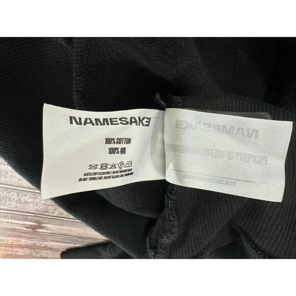 Namesake Sava oversized hoodie euphoric color black size S embroidered - Picture 11 of 14